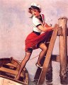 Elvgren, Sailor Beware, 1952